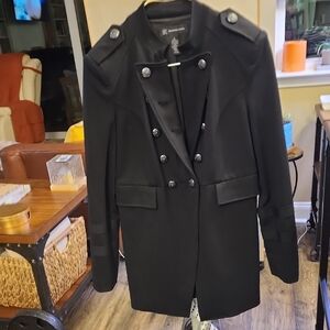 INC International Concepts Black Coat-spectacular